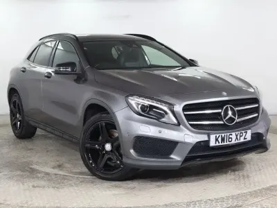 Used Mercedes GLA220 AMG line 177 HP (130 kW) 2016 Grey SUV