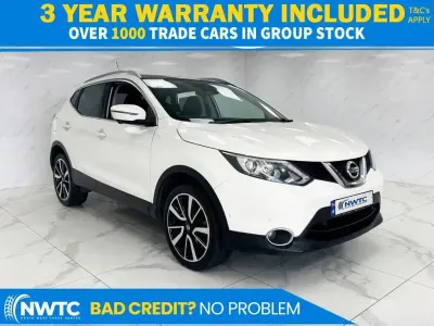 Used Nissan Qashqai S 110 HP (80 kW) 2017 White SUV