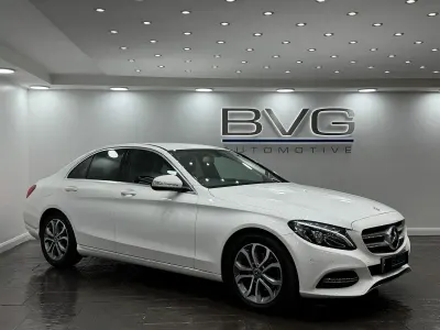 Used Mercedes C220 170 HP (125 kW) 2015 White Sedan