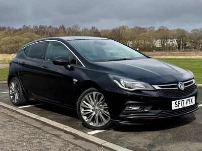 Used Vauxhall Astra Elite 200 HP (147 kW) 2017 Black Hatchback