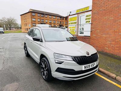 Used Skoda Karoq SportLine 150 HP (110 kW) 2019 Grey SUV
