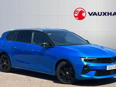 Used Vauxhall Astra 130 HP (95 kW) 2023 Blue Estate