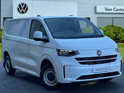 New VW T7 150 HP (110 kW) 2026 White Van