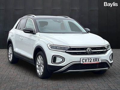 White Used 2023 VW T-Roc Style SUV | £19,995 (Fair price)