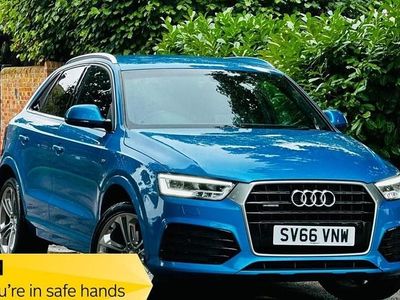 Used Audi Q3 S-line plus 184 HP (135 kW) 2016 Blue SUV