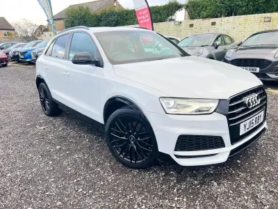 Usado Audi Q3 S-Line 177 CV (130 kW) 2017 Blanco SUV