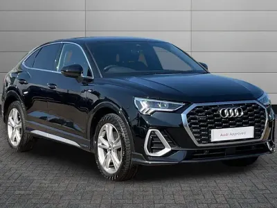 Used Audi Q3 Sportback S-Line 227 HP (166 kW) 2020 Mythos black SUV
