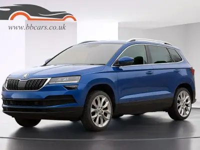 Used Skoda Karoq SE L 150 HP (110 kW) 2020 Blue SUV