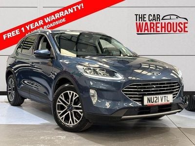 Used Ford Kuga Titanium 190 HP (139 kW) 2021 Blue SUV