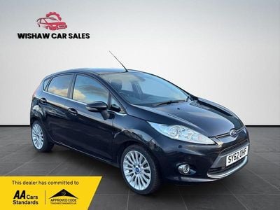 Used Ford Fiesta Titanium 96 HP (70 kW) 2012 Black Hatchback
