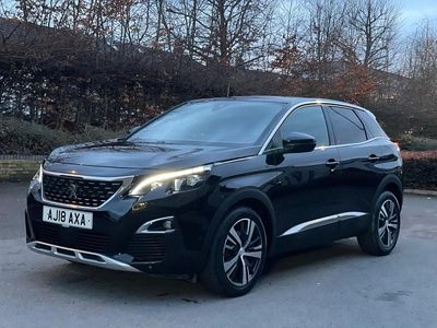 Black Used 2018 Peugeot 3008 GT-line SUV | £9,995 (Super price)