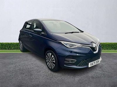 Blue Used 2021 Renault Zoe Riviera Hatchback | £10,669 (Fair price)