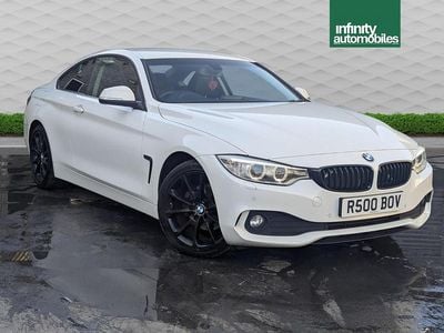 Used BMW 420 Impressive 2014 White Coupe