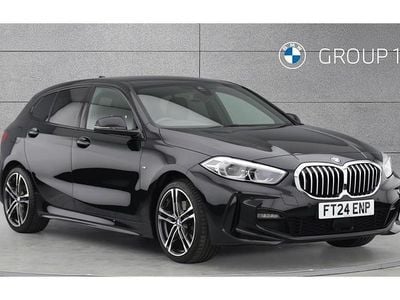 Used BMW 118 M Sport 136 HP (100 kW) 2024 Black sapphire metallic paint Hatchback