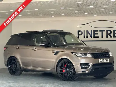 Used Land Rover Range Rover Sport Autobiography Dynamic 306 HP (225 kW) 2017 Brown SUV