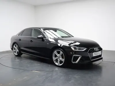 Begagnad Audi A4 S-Line 190 HK (139 kW) 2020 Svart Sedan