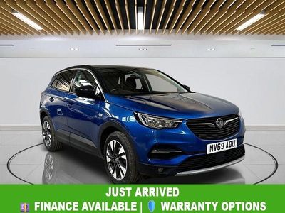 Used Vauxhall Grandland X SRi 130 HP (95 kW) 2020 Blue SUV