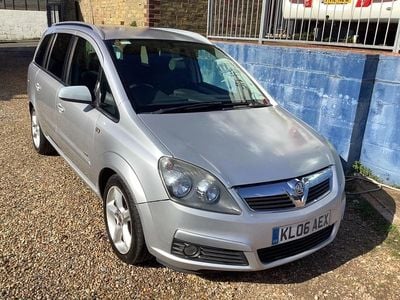 Used Vauxhall Zafira SRi 120 HP (88 kW) 2006 Silver MPV