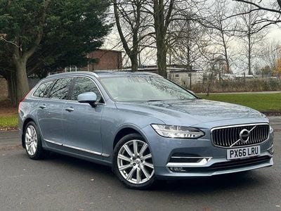 Used Volvo V90 Inscription 235 HP (172 kW) 2016 Blue Estate