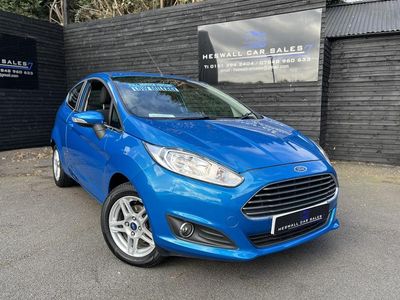 Used Ford Fiesta Zetec 82 HP (60 kW) 2014 Blue Hatchback