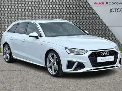 Usado Audi A4 S-Line 200 CV (147 kW) 2024 Blanco Familiar