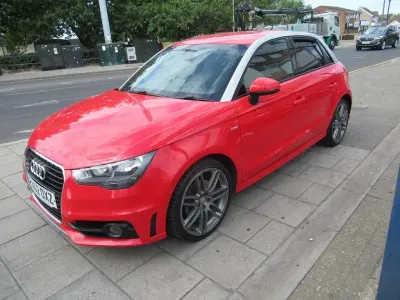 Used Audi A1 Sportback S-Line 2012 Red Hatchback