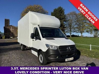 White Used 2022 Mercedes Sprinter Progressive Van | £22,795 (A bit pricey)