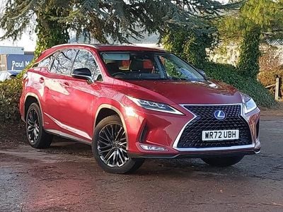 Red Used 2022 Lexus RX450hL SUV | £32,498 (Fair price)