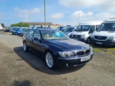 Used BMW 750 Luxury Line 2006 Blue Sedan