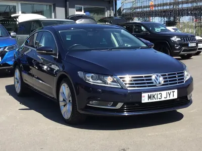 Used VW CC GT 177 HP (130 kW) 2013 Blue Sedan