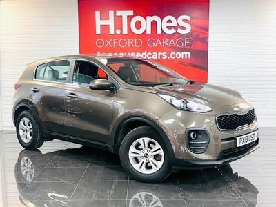 Używany Kia Sportage 130 KM (95 kW) 2018 Brązowy SUV