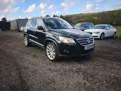 Used VW Tiguan R-line 138 HP (101 kW) 2009 Black SUV
