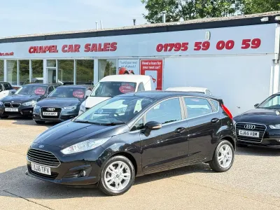 Used Ford Fiesta Zetec 2016 Black Hatchback