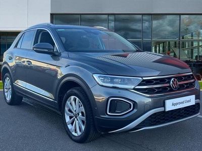 Indium grey Used 2024 VW T-Roc Style SUV | £20,873 (Fair price)