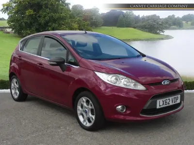 Used Ford Fiesta Zetec 2012 Red Hatchback