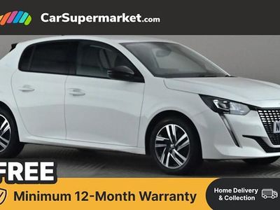 White Used 2023 Peugeot 208 Allure+ Hatchback | £12,697 (A bit pricey)