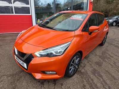 Used Nissan Micra Acenta Limited Edition 2019 Orange Hatchback
