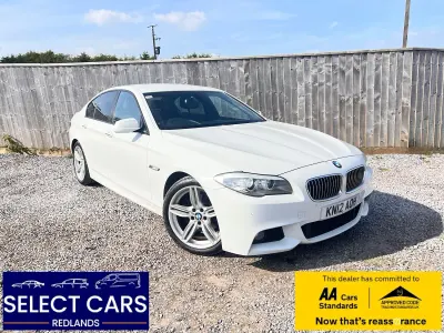 Used BMW 520 M Sport 184 HP (135 kW) 2012 White Sedan