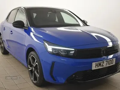 Used Vauxhall Corsa Ultimate 100 HP (73 kW) 2025 Blue Hatchback