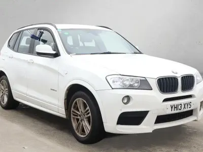 Used BMW X3 M Sport 184 HP (135 kW) 2013 White SUV