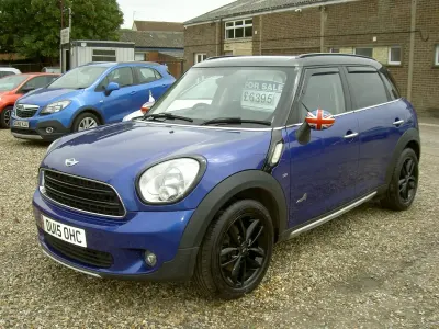 Used Mini Cooper D 2015 Blue Hatchback