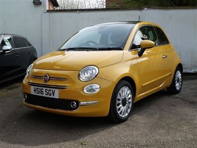 used Fiat 500 0.9 TwinAir Lounge Dualogic Euro 6 (s/s) 3dr 1 Owner Only 18000 Miles Zero Road Tax