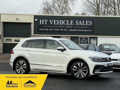 White Used 2016 VW Tiguan R-line SUV | £17,995 (Fair price)