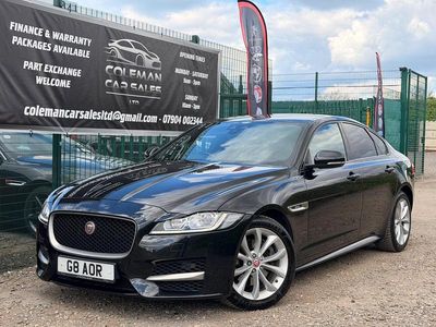 Begagnad Jaguar XF R-Sport 180 HK (132 kW) 2018 Svart Sedan