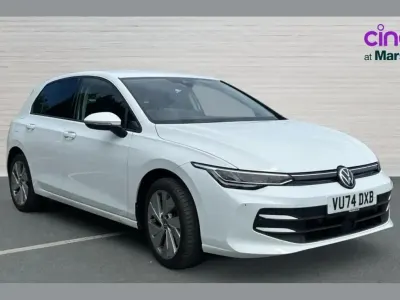 Used VW Golf VIII Match 147 HP (108 kW) 2024 White Hatchback