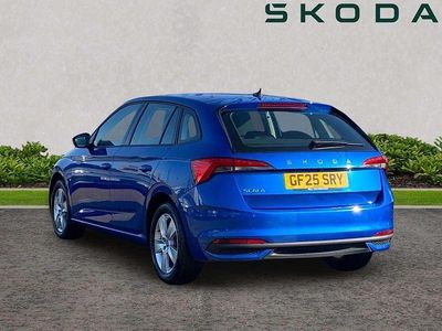 Used Skoda Scala SE 113 HP (83 kW) 2025 Blue Hatchback