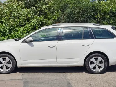 Used Skoda Octavia Business Line 110 HP (80 kW) 2014 White Estate