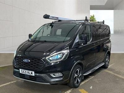 Used Ford Transit Custom Active 170 HP (125 kW) 2021 Black Van