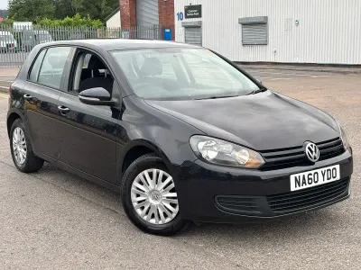 Used VW Golf VI S 105 HP (77 kW) 2010 Black Hatchback