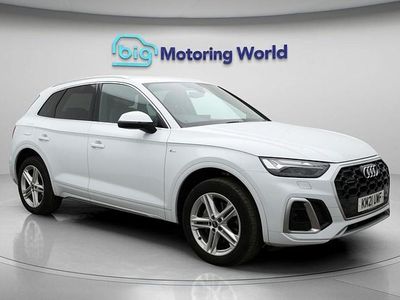 White Used 2021 Audi Q5 S-Line SUV | £26,600 (Fair price)
